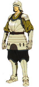 Squaresoft model of a Warrior Monk